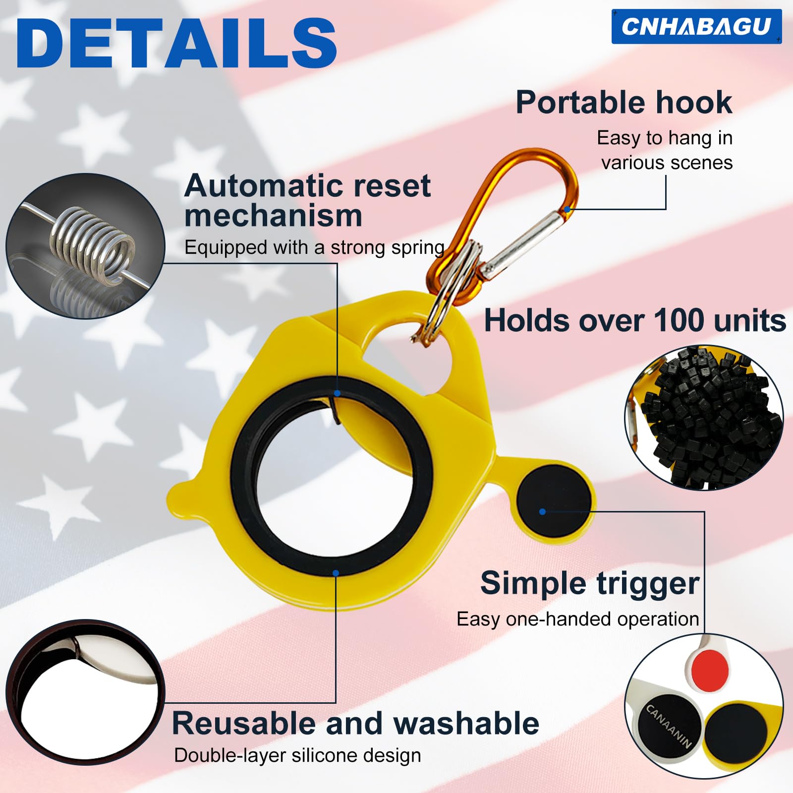 Zip Tie Holder Cable Tie Holder for Tool Belt — Amazon image 4