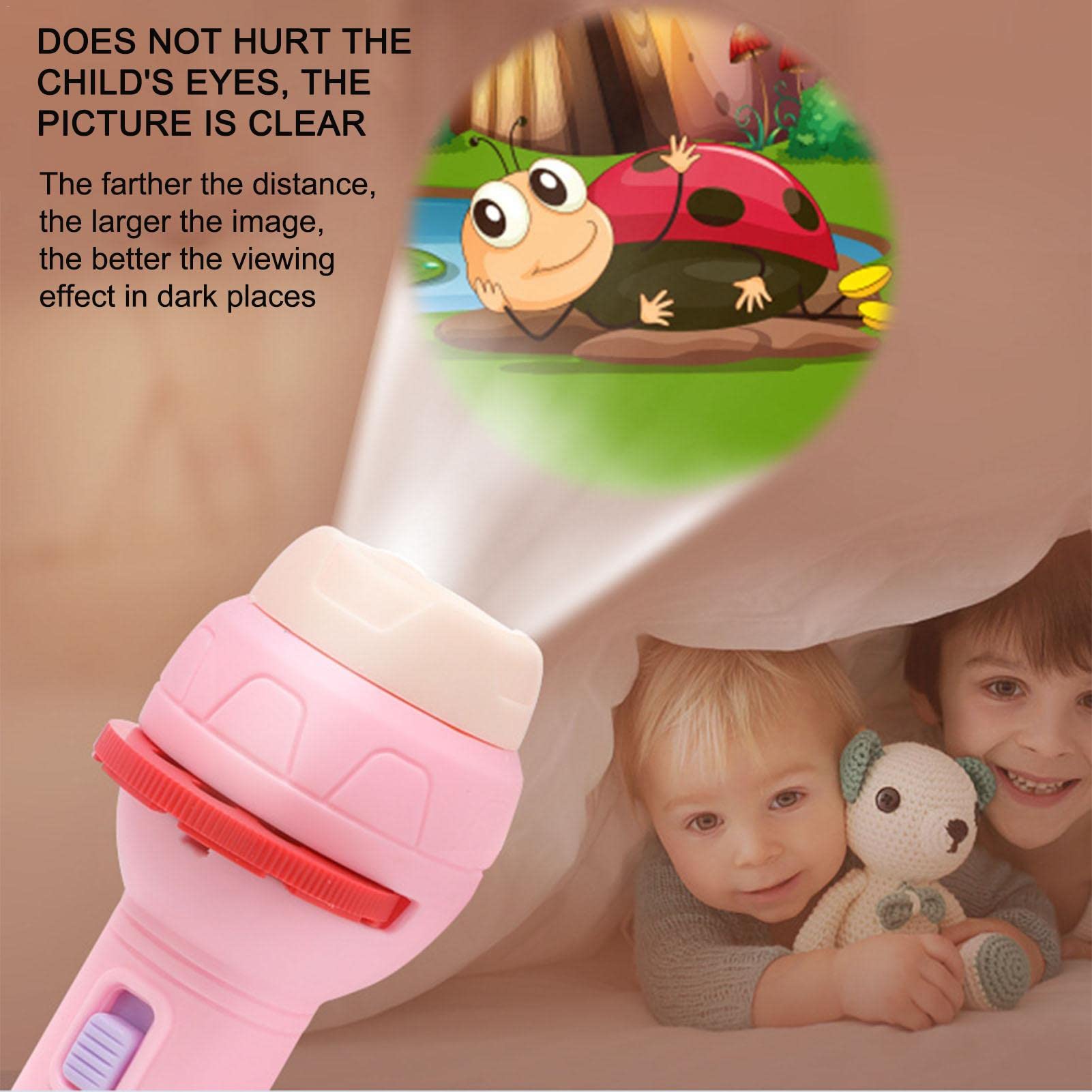 Amazon.co.jp: 幼児のための懐中電灯プロジェクター-4-8子供のための