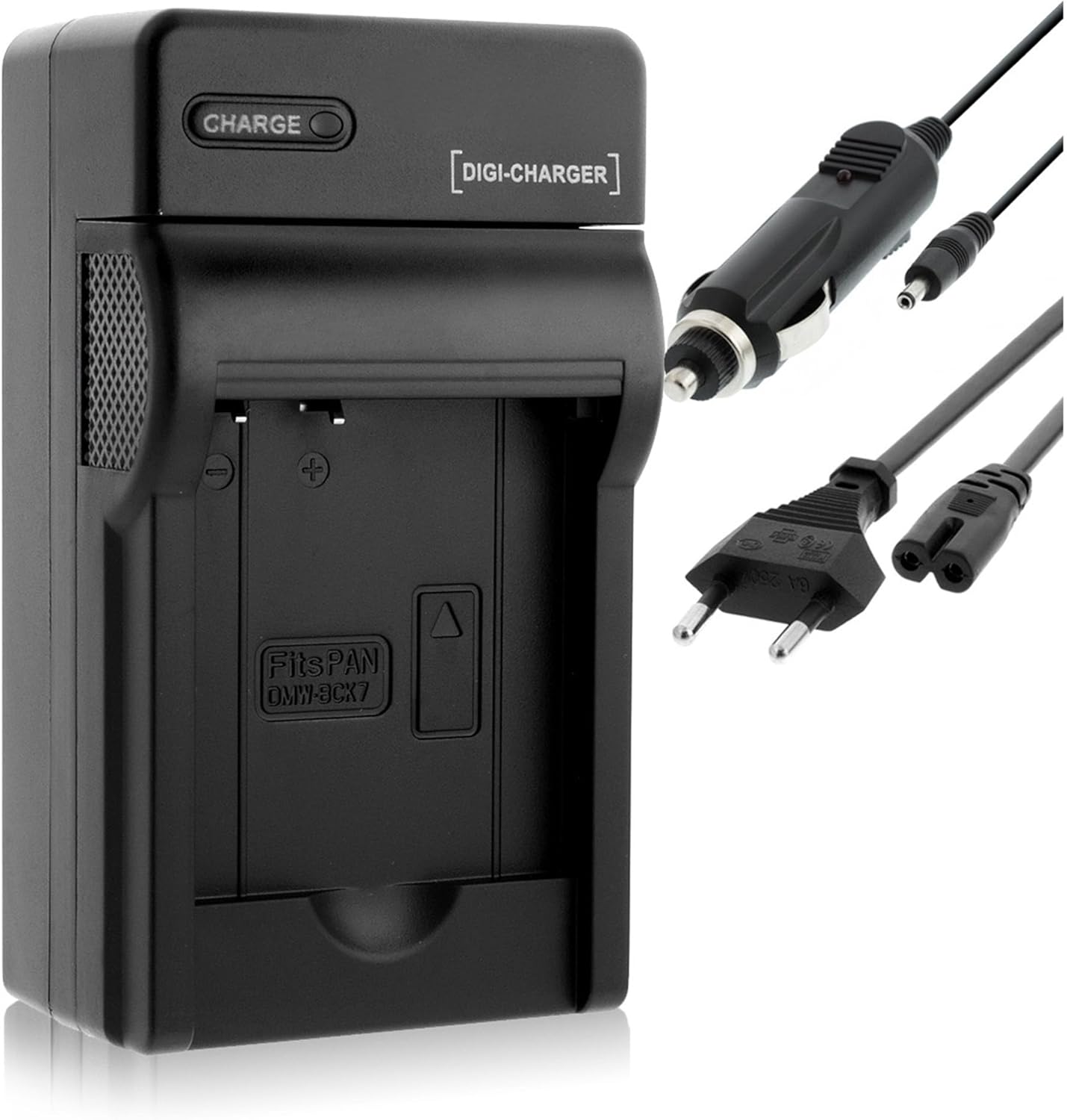 PATONA Chargeur 4en1 pour batterie Panasonic DMC‑TZ6/TZ7