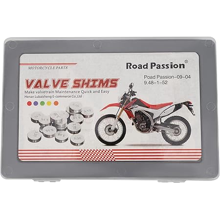 Road Passion Ventil Shim Kit 10.0mm - 110 Stück Einstellplättchen 1.875-3.200mm Für KTM Motorräder