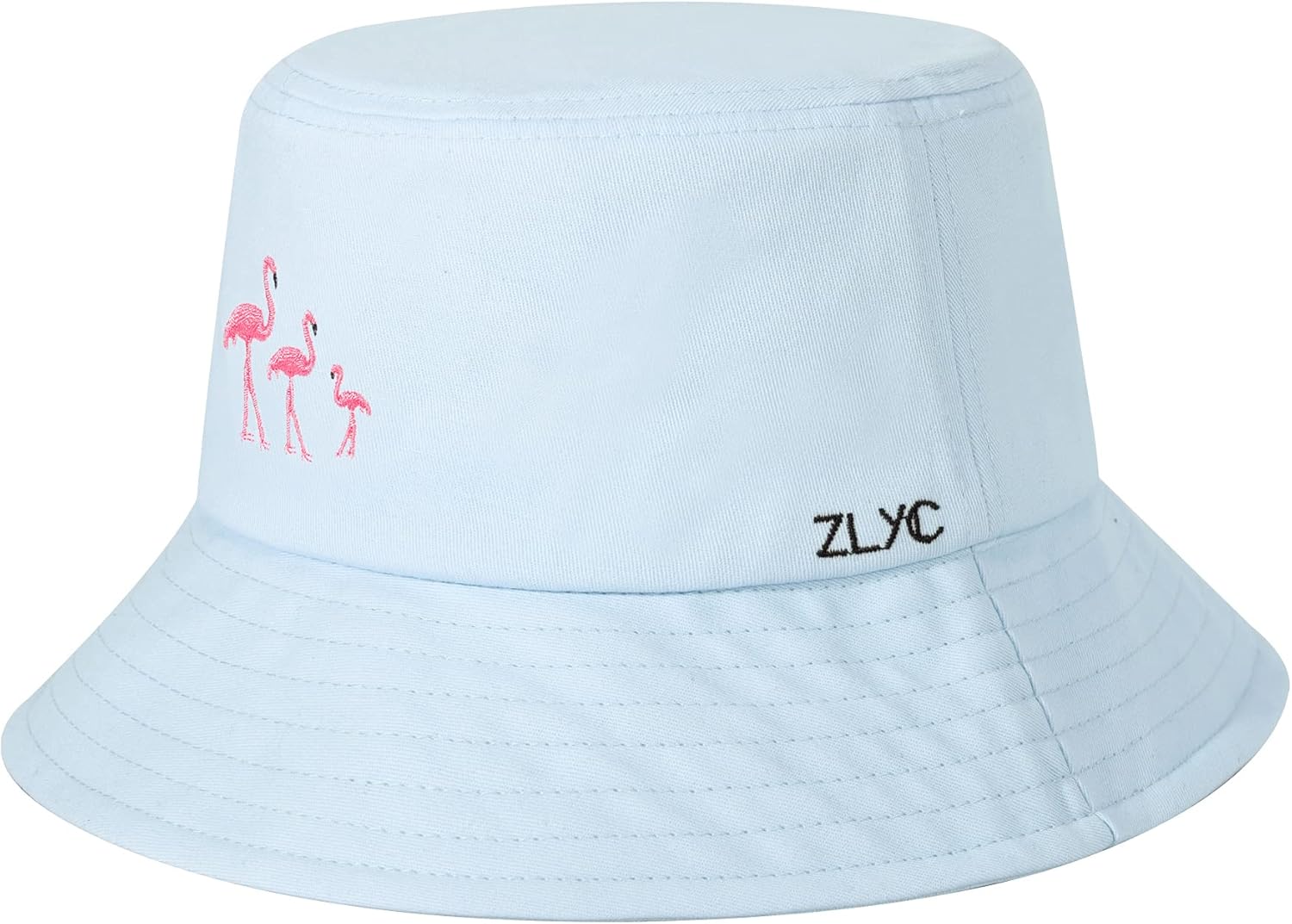 ZLYC Unisex Fashion Embroidered Bucket Hat Summer Fisherman Cap for Men Women - Image 8