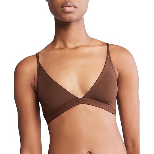 Calvin Klein Women's Form to Body Lightly Lined Triangle Bralette