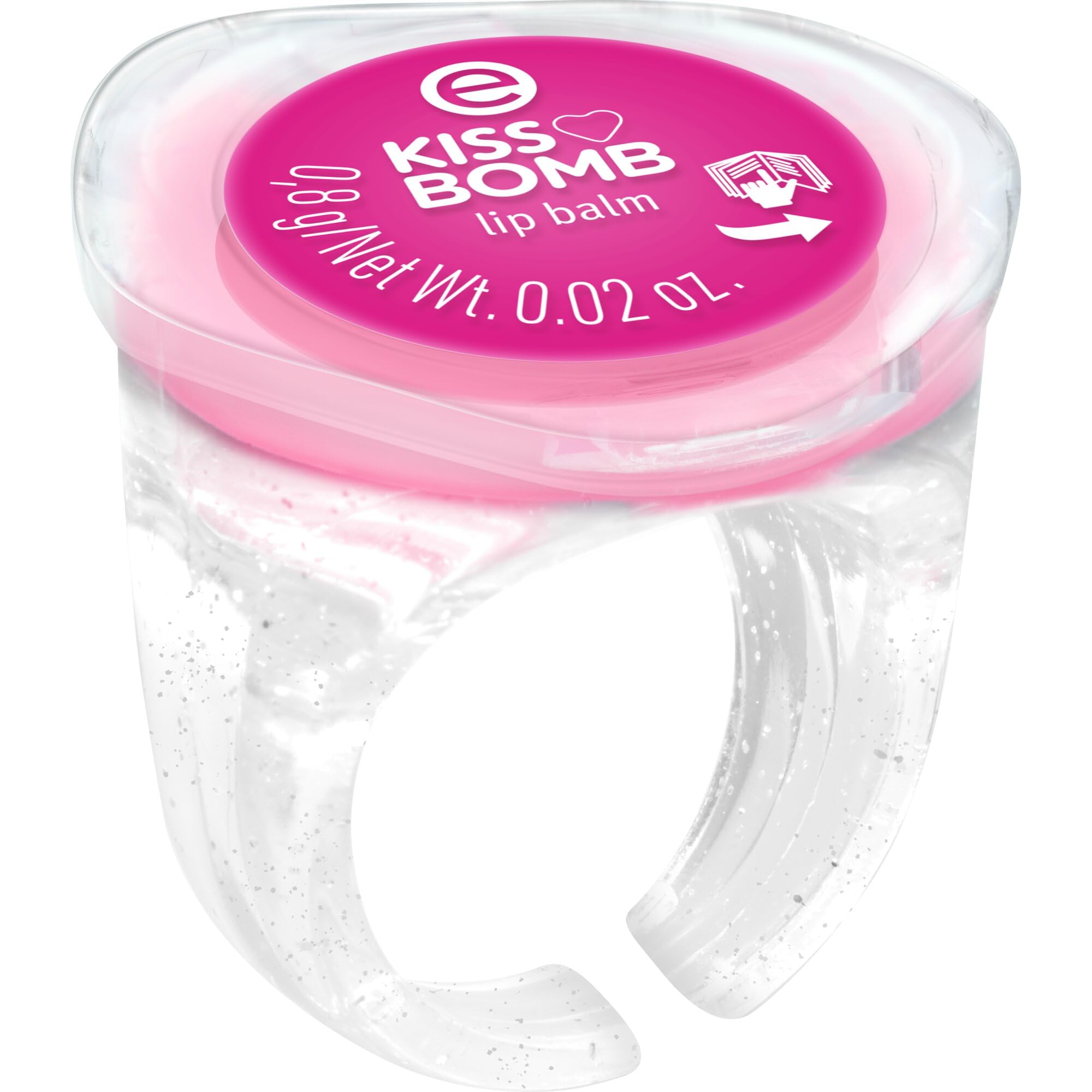 essence KISS BOMB lucidalabbra brillante & balsamo labbra, lucida (10.8ml)