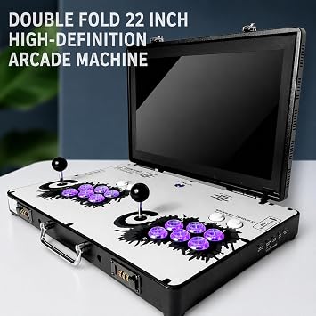 4-Player Folding Arcade Machine with 22