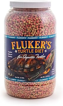 Flukers Aquatic Turtle Diet, Food Pellets for Turtles, 3.5 lbs.