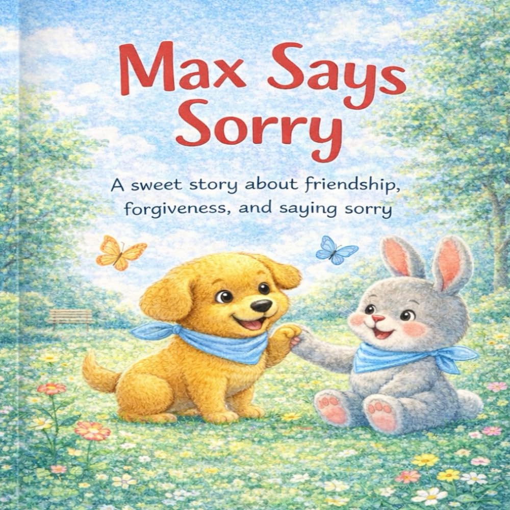 Max Says Sorry: A Sweet Story About Apologizing, Friendship, and Forgiveness