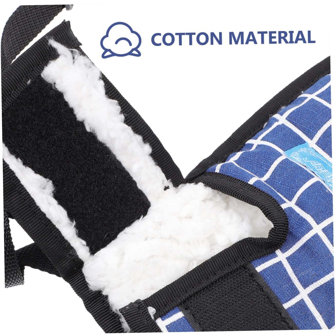 Breathable Constraint Gloves for Elderly Prevent Finger Hurt Mitts Comfortable Straps for Safety for Bed and Wheelchair Use Protects Against Self-Injury