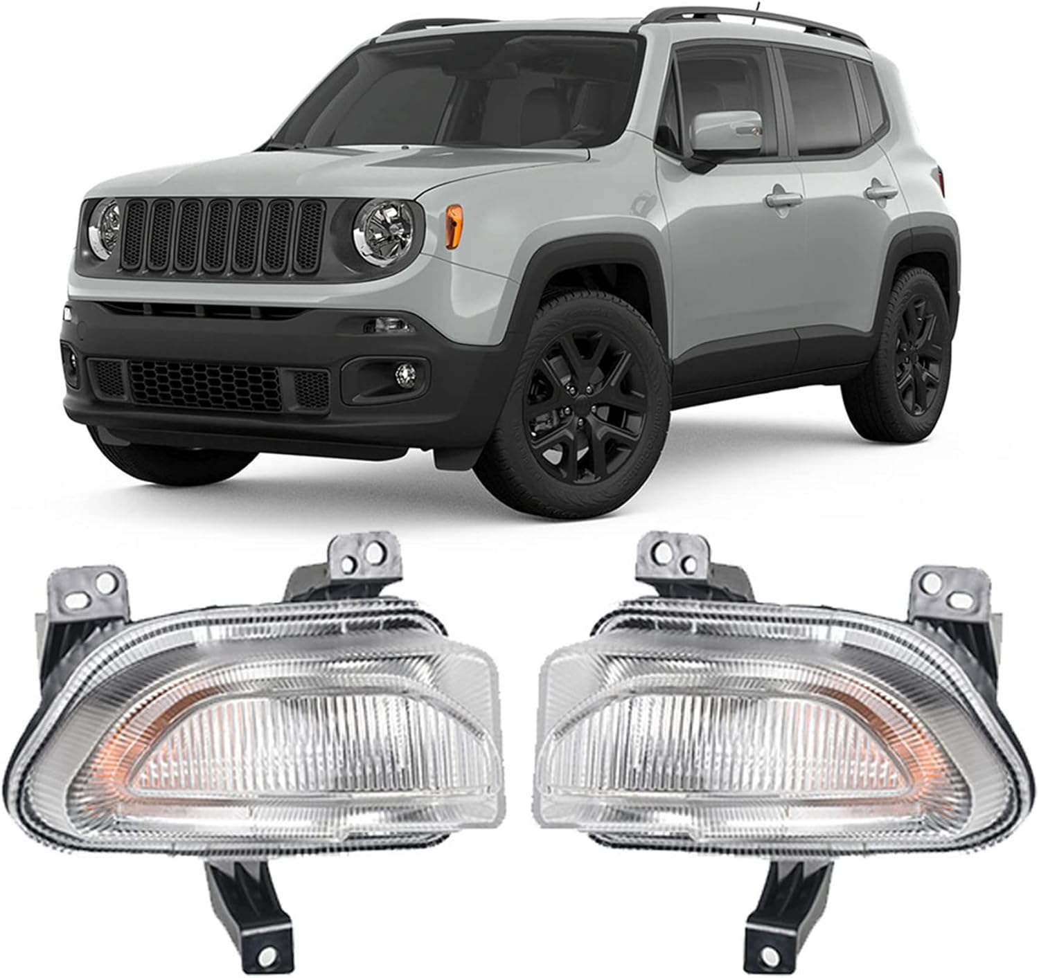 WFLNHB 1 Pair Left & Right Side Turn Signal Parking Lights