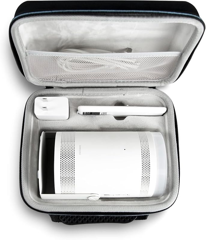 Hard travel Case Compatible with Samsung The Freestyle Projector,Carrying Case Compatible with The Freestyle Smart Portable Projector/The Freestyle 2nd Gen Projector