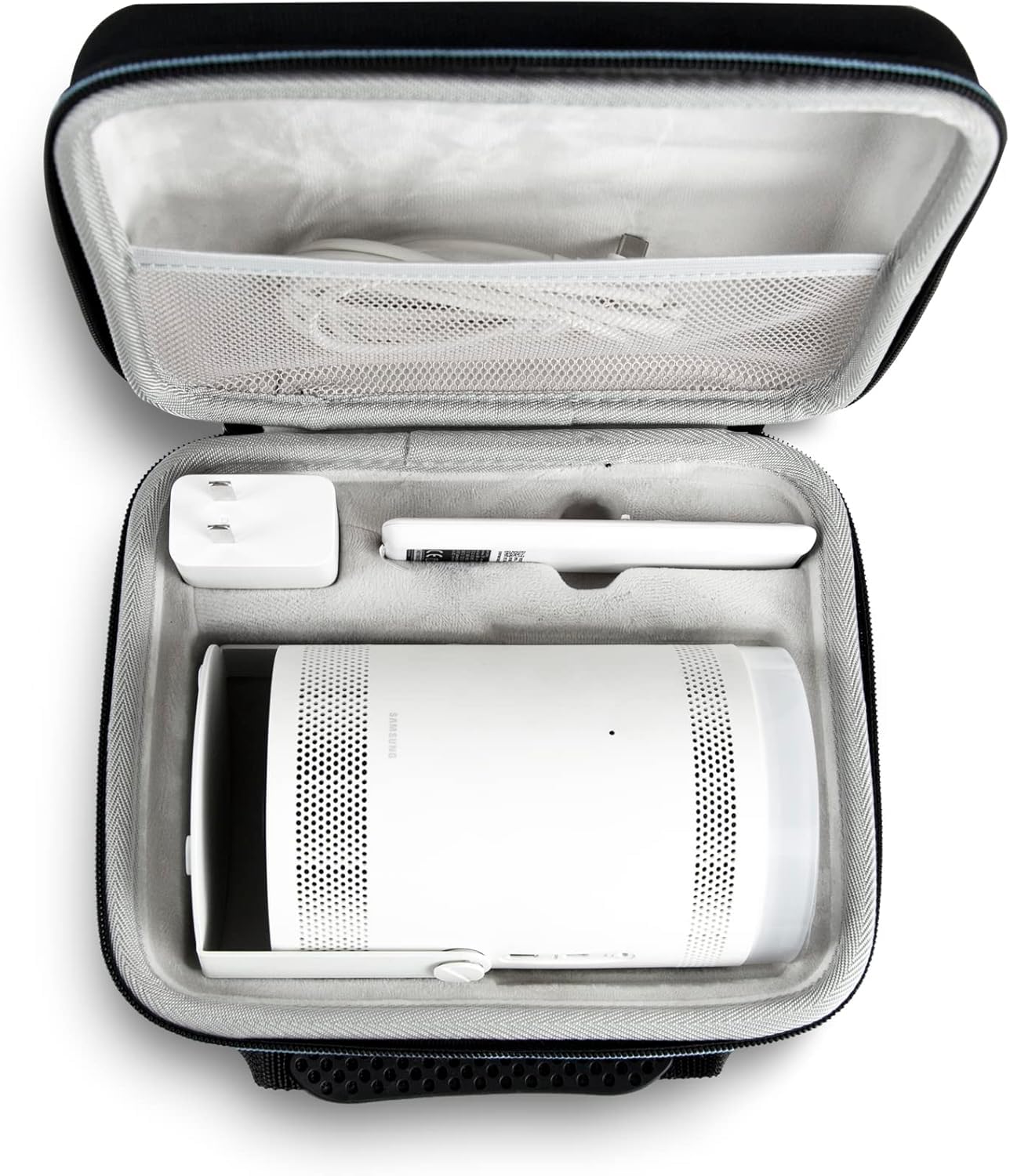 Hartschalen-Reisehülle für Samsung The Freestyle-Projektor, Tragetasche kompatibel mit dem tragbaren Projektor
