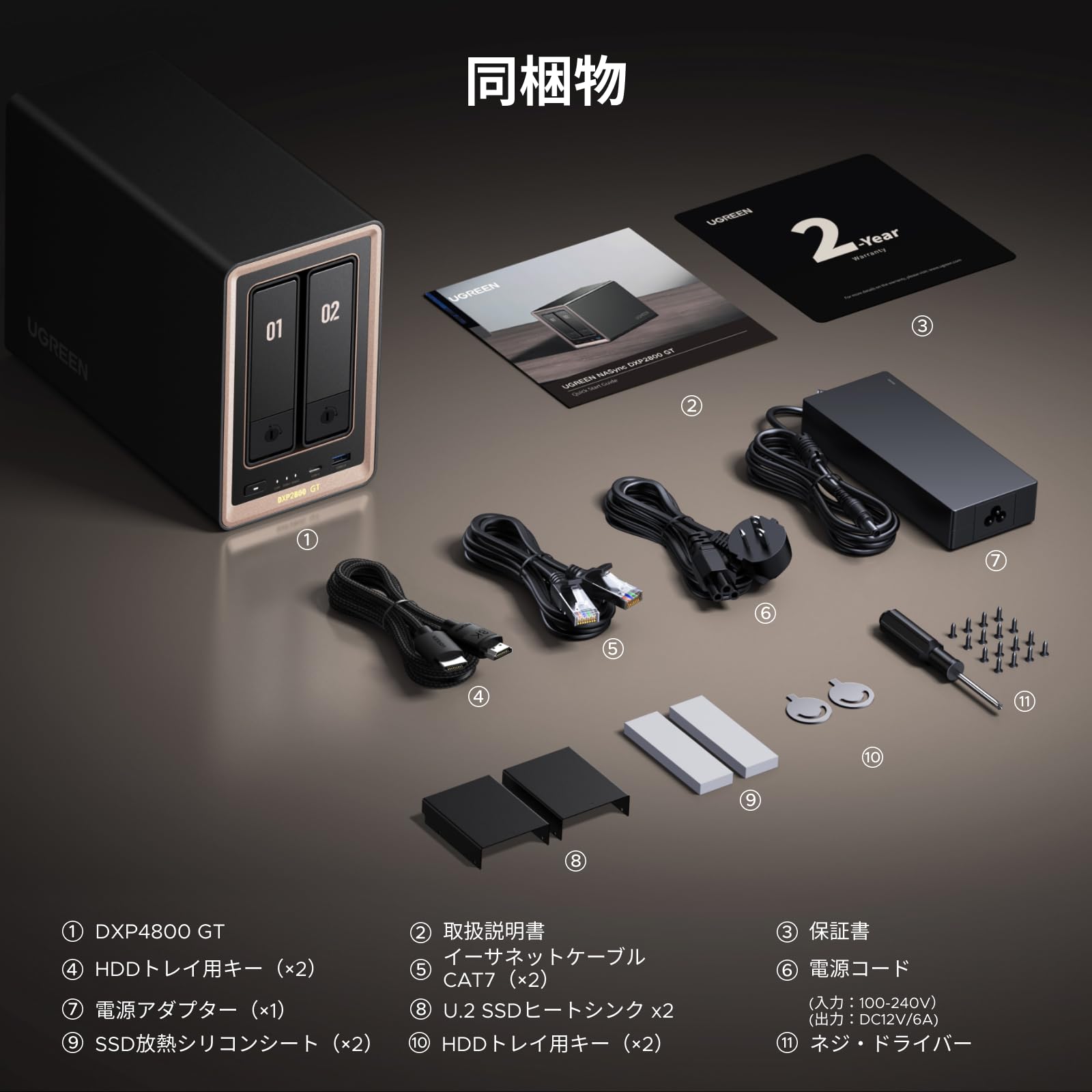 Amazon.co.jp: UGREEN: GT NAS