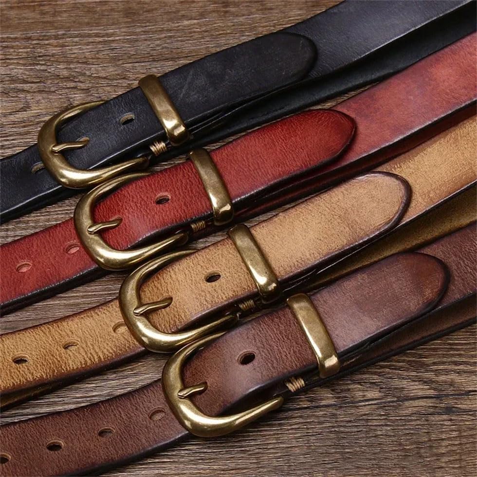 Men Leather Pin Buckle Belt Retro Jeans Belts Leather Belt For Business4