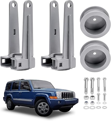 Miniatura 6 de Kit de nivelación trasera delantera de 3.5 pulgadas para Jeep Grand Cherokee WK 2005-2010, Commander XK 2006-2010 Kit de elevación de suspensión