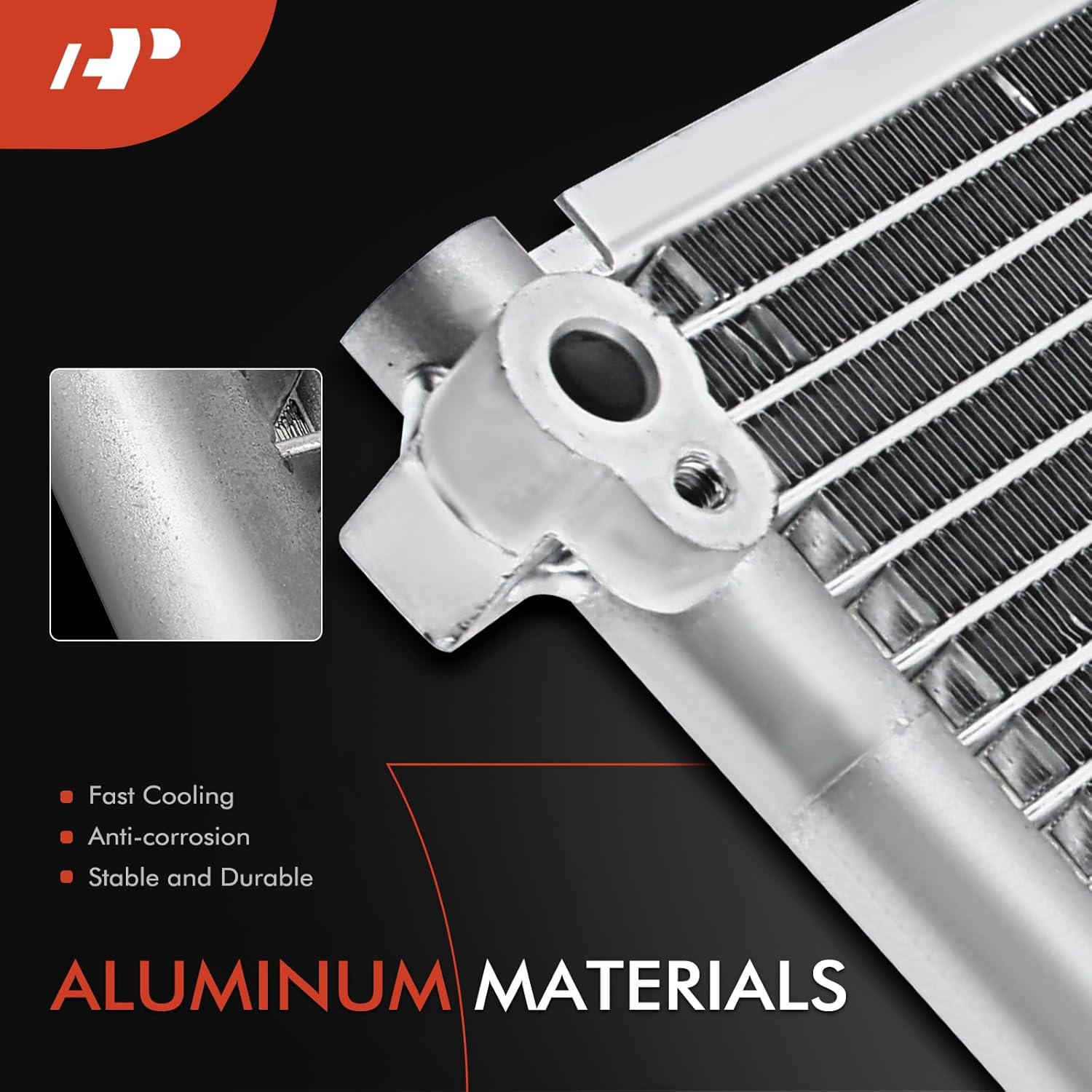 A-Premium A/C Condenser Compatible with 2000 2001 2002 Toyota Echo 1.5L L4