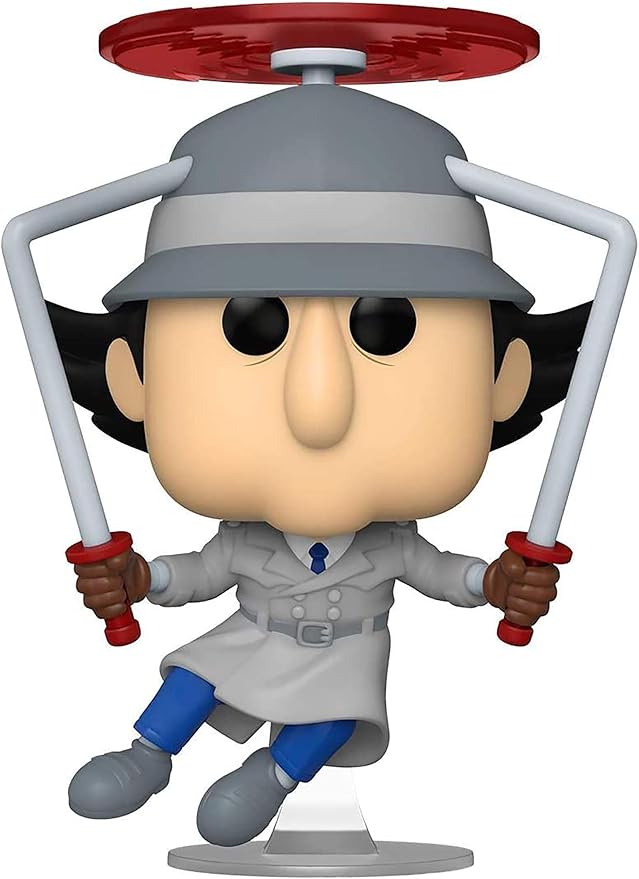 Funko- Pop Animation Inspector Gadget Flying Figura Coleccionable, Multicolor (49269)