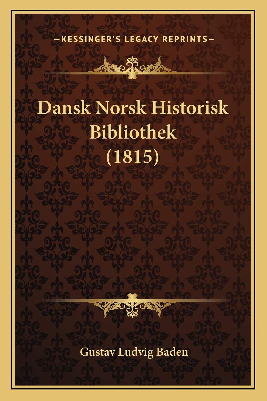 Dansk Norsk Historisk Bibliothek (1815)