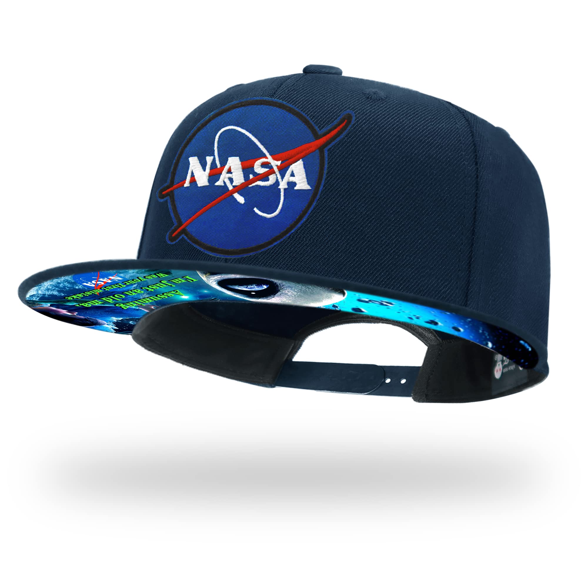 Snapback Hats for Men Adjustable Flat Bill Hat Unisex Baseball Caps