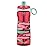 Pogo BPA-Free Tritan Kids Water Bottle with Silicone Soft Straw, Pink Paint, 18 oz.
