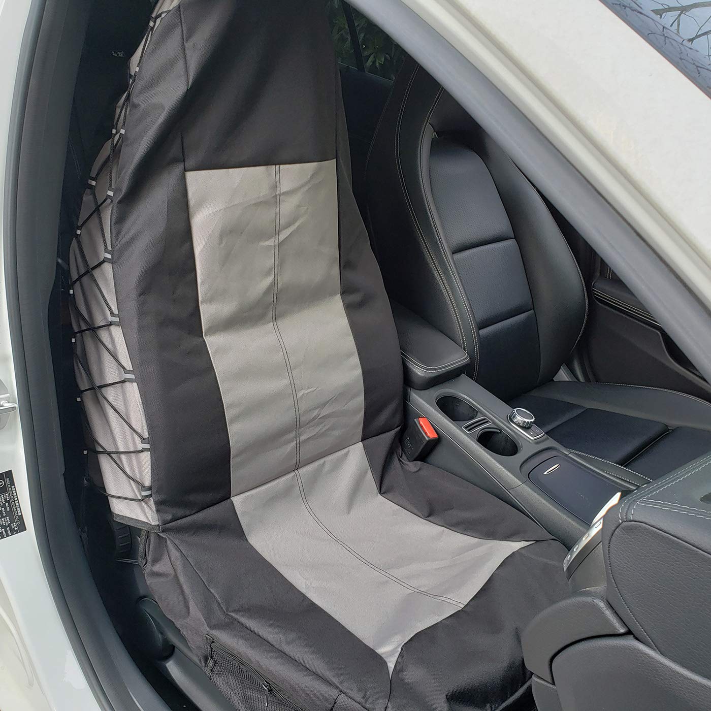 TABSIRAH Handdoek autostoelhoezen - autostoelhoes beschermer | Waterdichte emmer stoelbeschermer, antislip handdoek voorstoelhoes met patronen voor auto's SUV vrachtwagens TABSIRAH Handdoek autostoelhoezen - autostoelhoes beschermer | Waterdichte emmer stoelbeschermer, antislip handdoek voorstoelhoes met patronen voor auto's SUV vrachtwagens