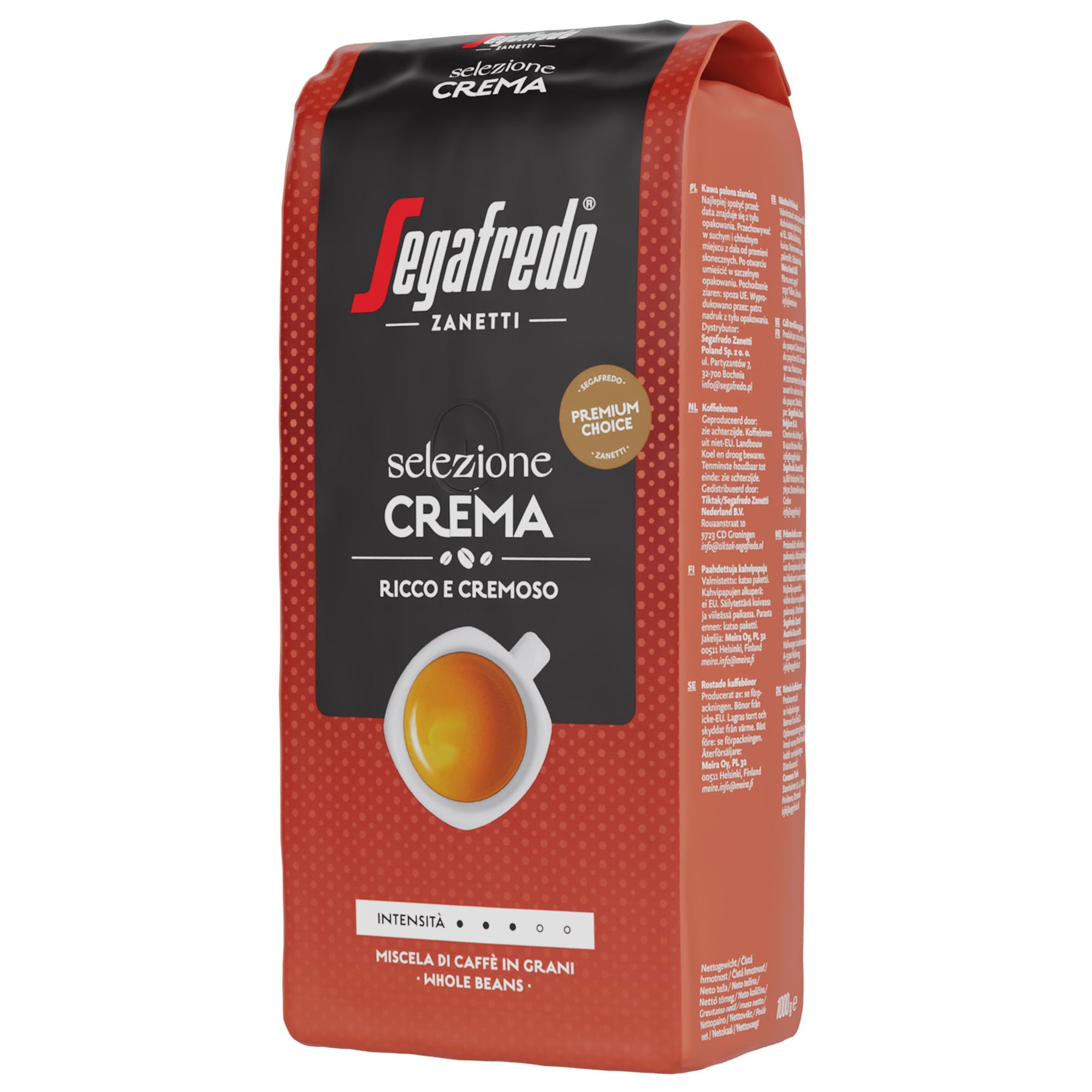 Segafredo Selezione Crema koffiebonen 1 kilo