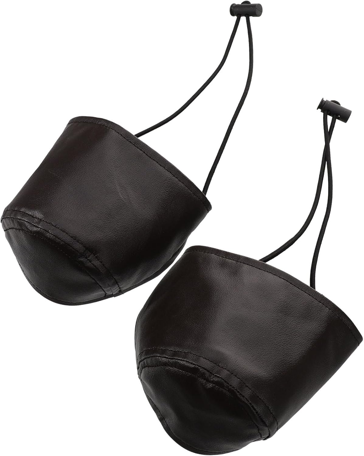 2Pcs Practical Heel Protectors for Driving Unique PU Shoe Covers for Men and Women Wear Resistant Design Comfortable Liner for All Shoe Types