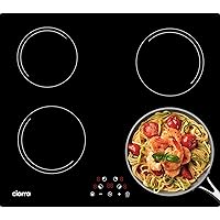 CIARRA Piano Induzione 4 Fuochi, Tavolo Da Piano Cottura Incasso