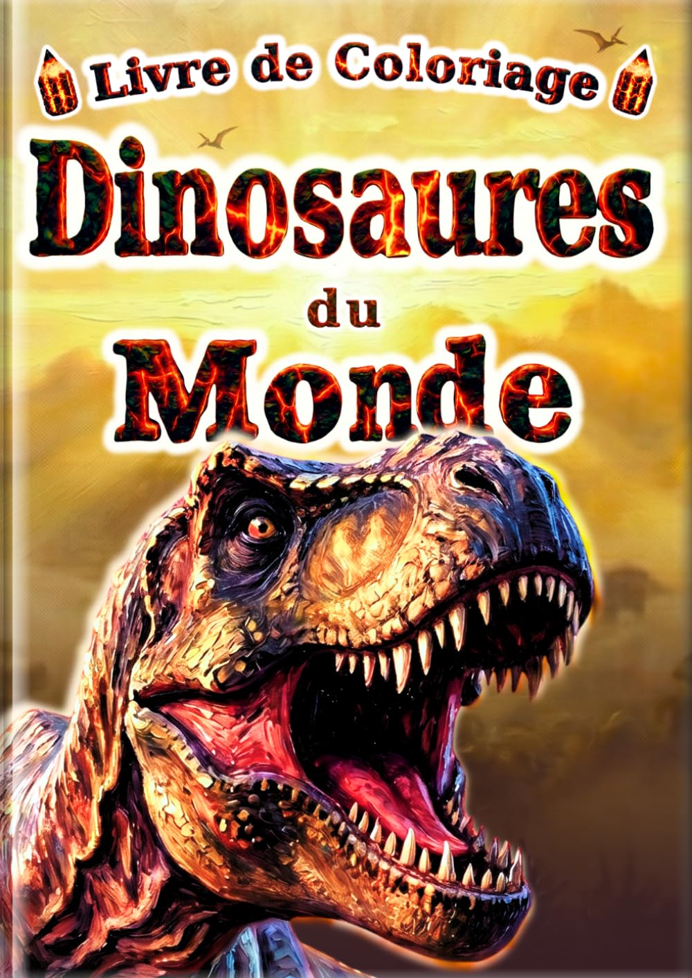 Livre de Coloriage Dinosaures du Monde: 60 coloriages réalistes pour découvrir 30 dinosaures fascinants ! Observe, apprends et amuse-toi avec ... Coloriage pour Tous - Série Encyclopédie -)