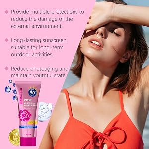 yooj rose sunscreen spf 50، كري...
