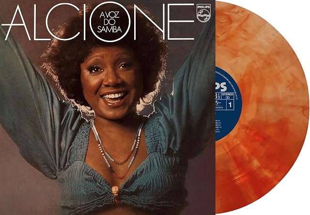 A Voz Do Samba (Vinil Laranja) por Alcione, capa do álbum