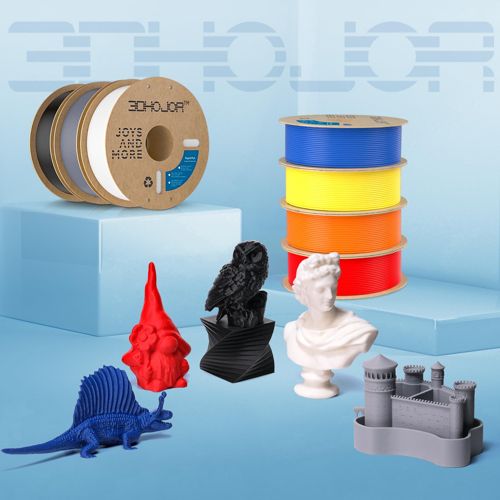 Rapid PLA Filament: 5x Faster 3D Printing -7