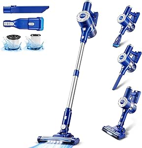 Moolan cordless vacuum cleaner 6-in-1 lightweight stick