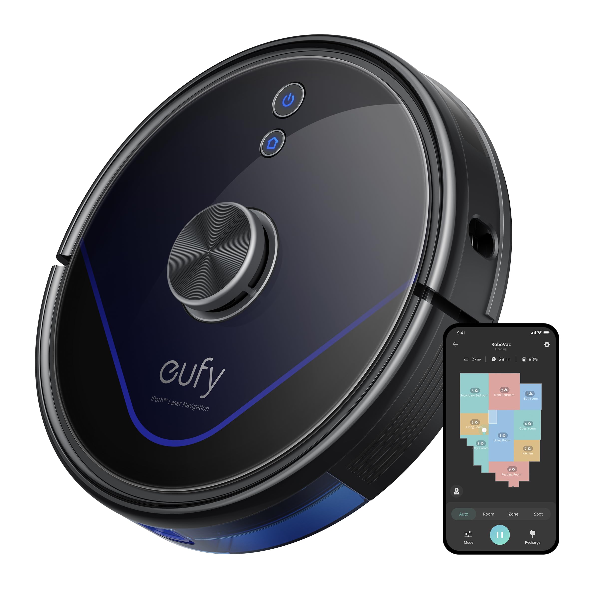 eufy LR20 Robot Vacuum with charging base