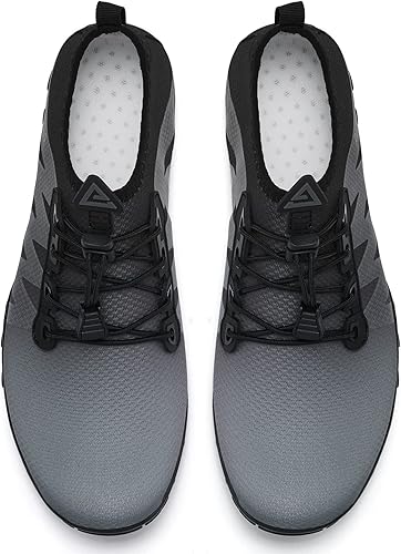 Miniatura 3 de Racqua Zapatos de agua para hombres y mujeres, secado rápido, colores degradados, descalzos, acuáticos, atléticos, natación, surf, playa, zapatos