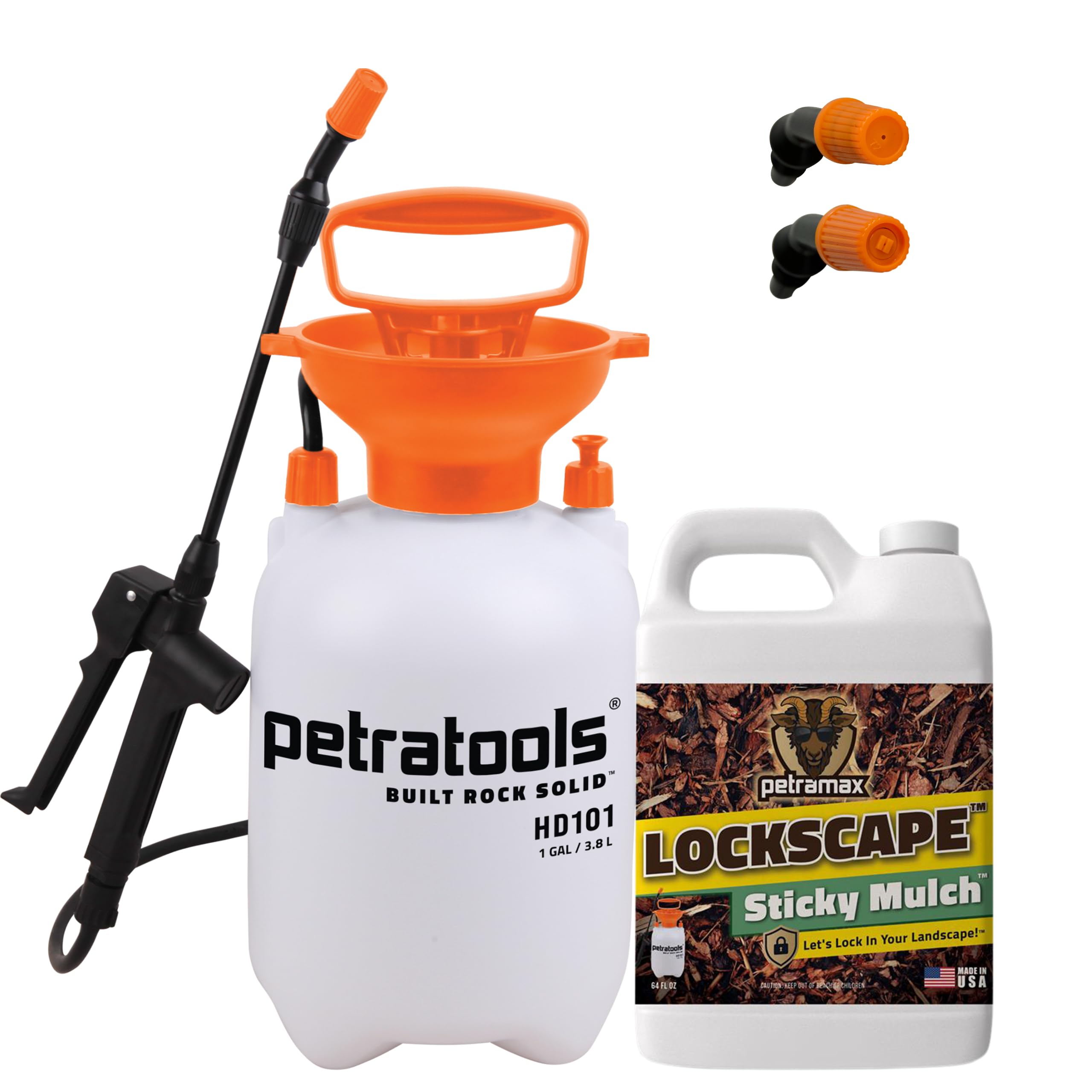 Amazon.com: PetraMax Lockscape 64 oz Ultimate Mulch Glue for