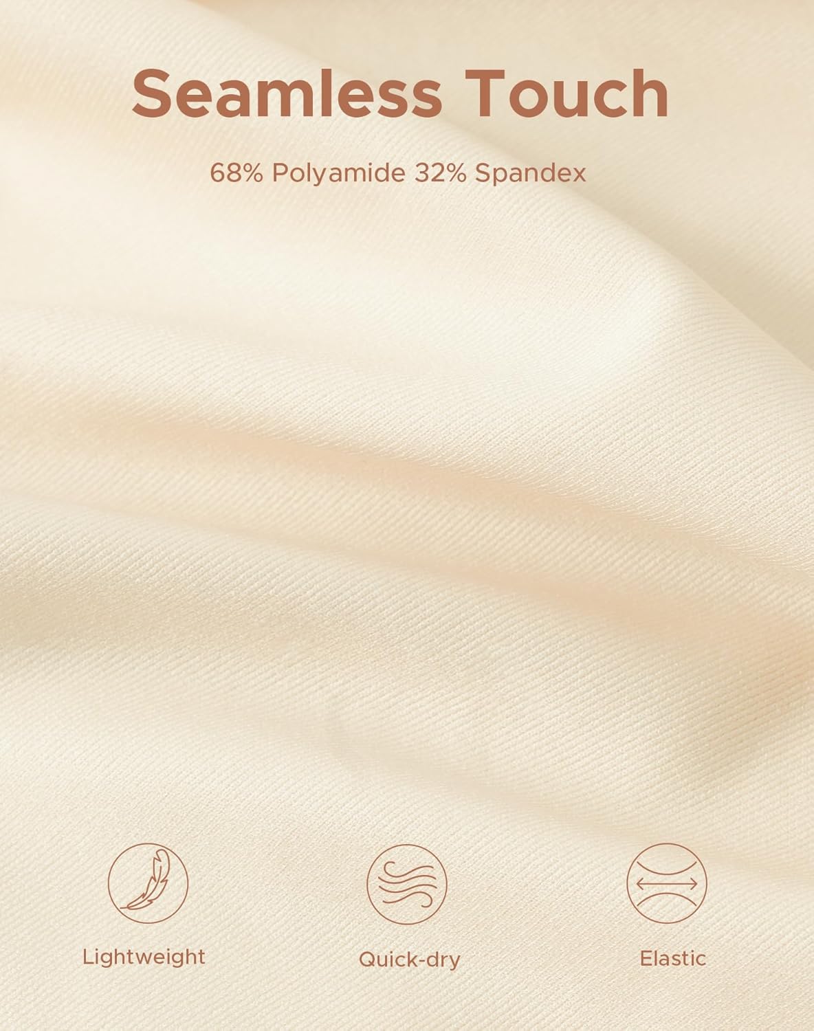 INNERSY Women's Seamless Underwear No Show High Waisted Invisible Briefs 5-Pack - Image 5