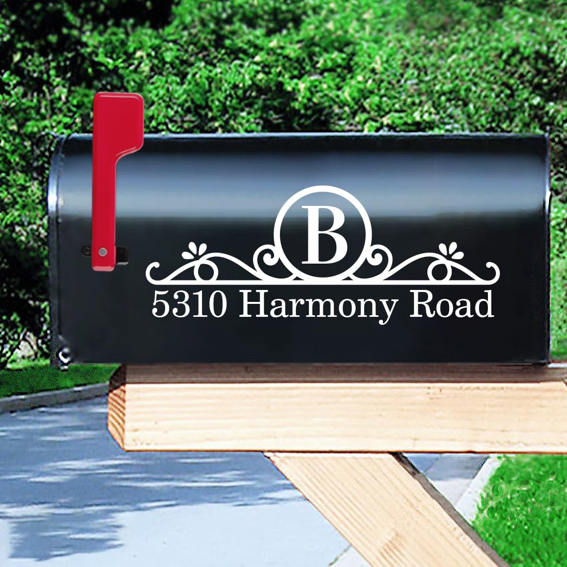 Reflective Mailbox Numbers Stickers, Personalized Mailbox Decal, Vinyl Numbers, Street Address Signs, Self Adhesive Number for House, White, Gold,