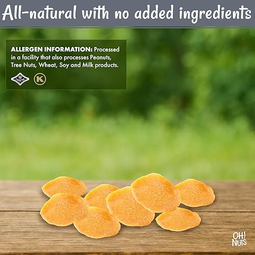 Miniatura 8 de Oh! Nuts Albaricoque seco – 1 libra – Frutas secas en cubitos – Sin azúcar añadido – Bocados de frutas deshidratados – Empaquetado en bolsa