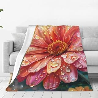 Flower Diamond Painting,Ultra Soft Fleece Blanket, No Shed No Pilling Luxury Plush Cozy Lightweight Blanket for Bed, Couch, Chair, Sofa Suitable for All Season,50"x40"