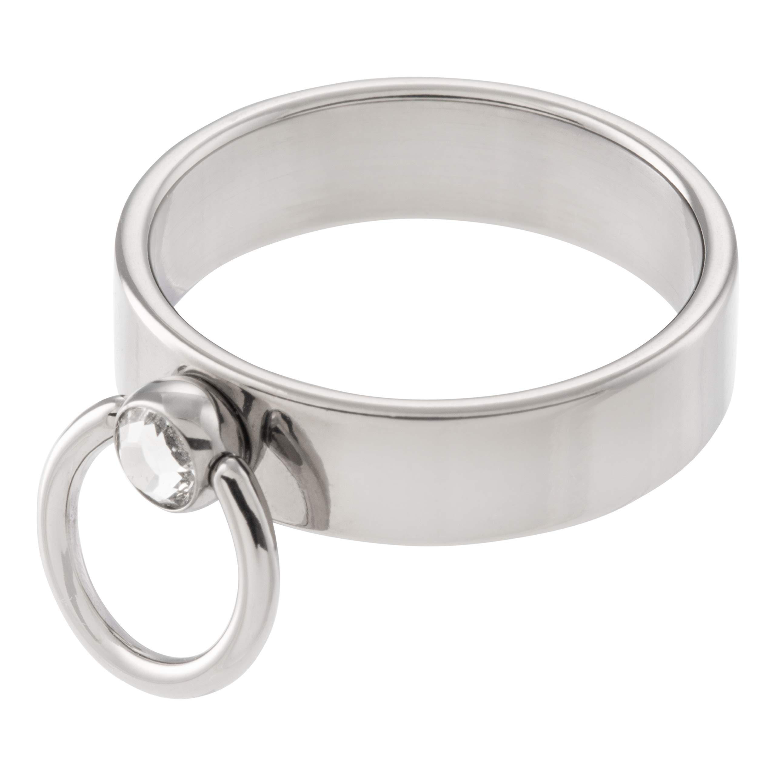 meditoys - 'Ring der O' mit Original Kristal aus Wattens CRYSTAL - 63