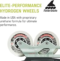 Vista 4 de Rollerblade Twister XT - Patines en línea para mujer, color negromenta, rendimiento urbano