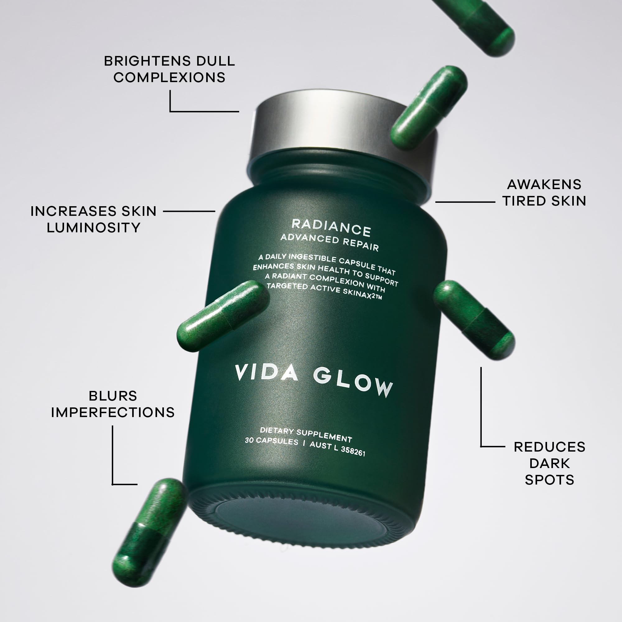 vida glow glutathione Amazon.com: Vida Glow Radiance Supplement Capsules - Anti Aging Supplement  - Targeting Dark Spots, Uneven Skin Tone, Redness Relief - Promotes Glowing  Skin