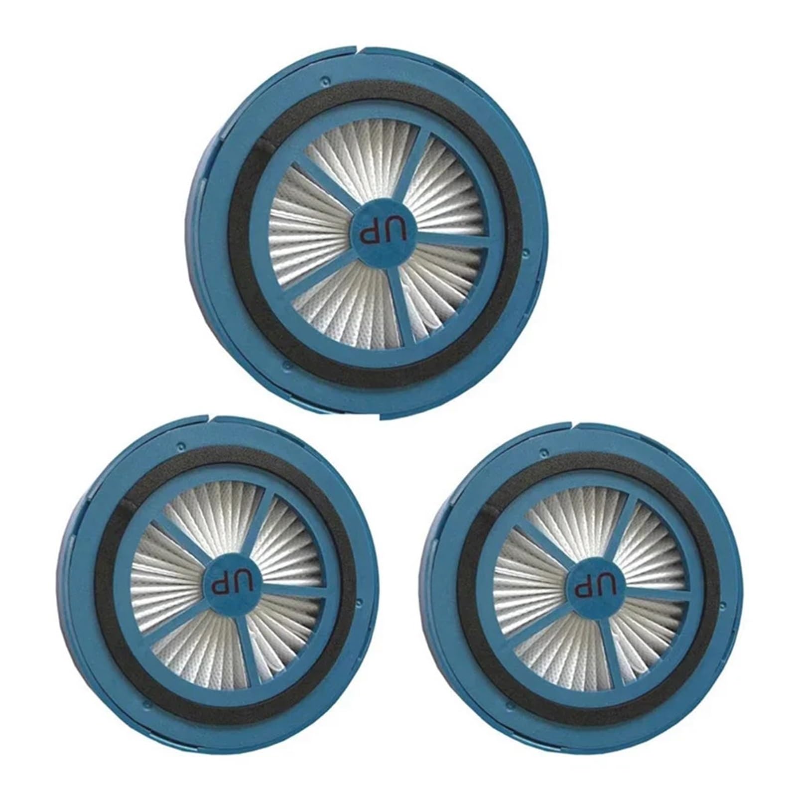 Filtro,Compatible Con Proscenic,P11/P10/P10pro/U11, Aspiradora Inalámbrica De Mano, Accesorio De Repuesto, Filtro Lavable(Blue 3PCS)