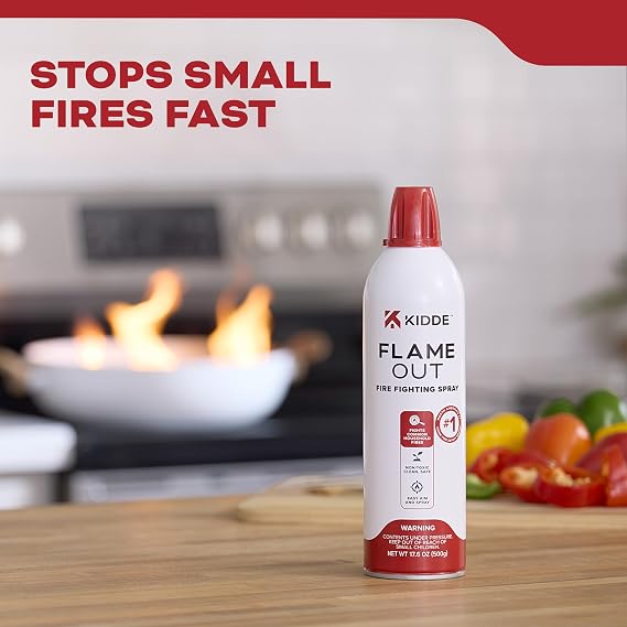 Kidde Flame Out Fire Fighting Spray, KAP-14K, 1 Pack