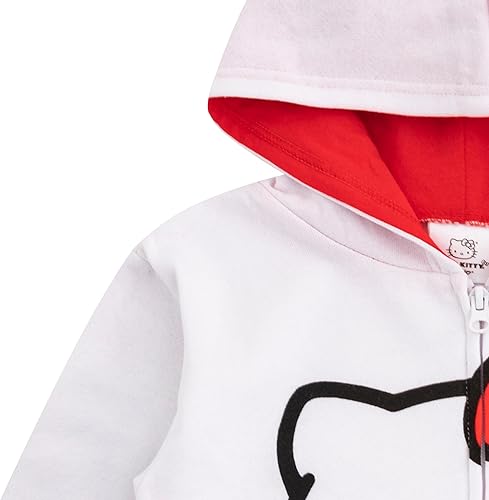 Miniatura 2 de Hello Kitty - Sudadera con capucha y cremallera para bebés, niños pequeños y niñas