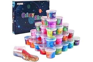 30-Pack Colorful Galaxy Putty