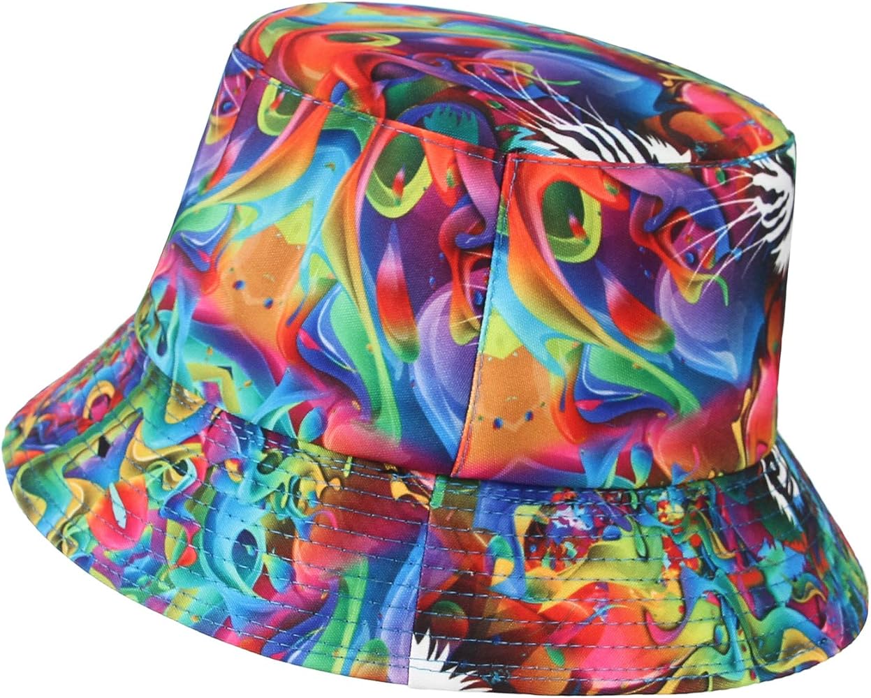 Sombreros De Sol Con Estampado De Palmera, Sombrero De Playa De Moda