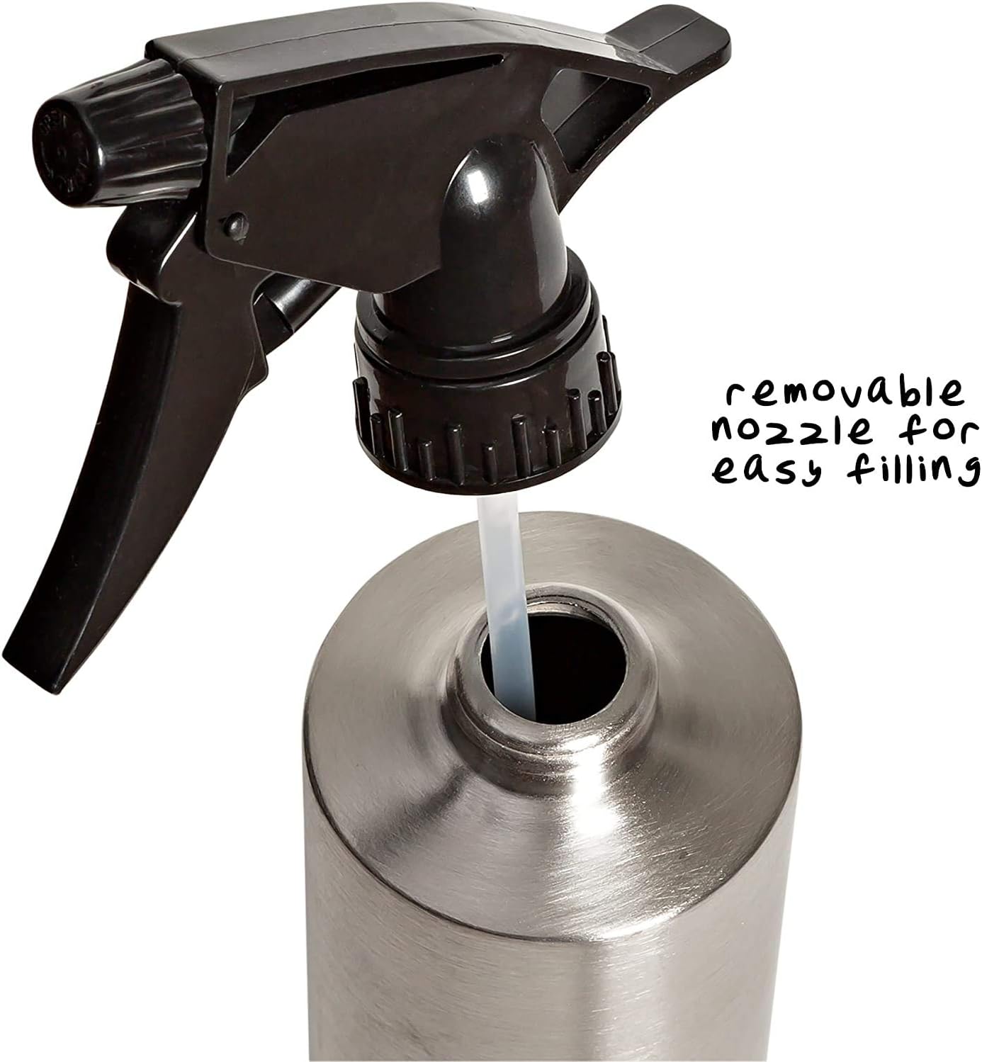 Honey-Can-Do 14oz SS Spray Bottle KCH-01085 Silver