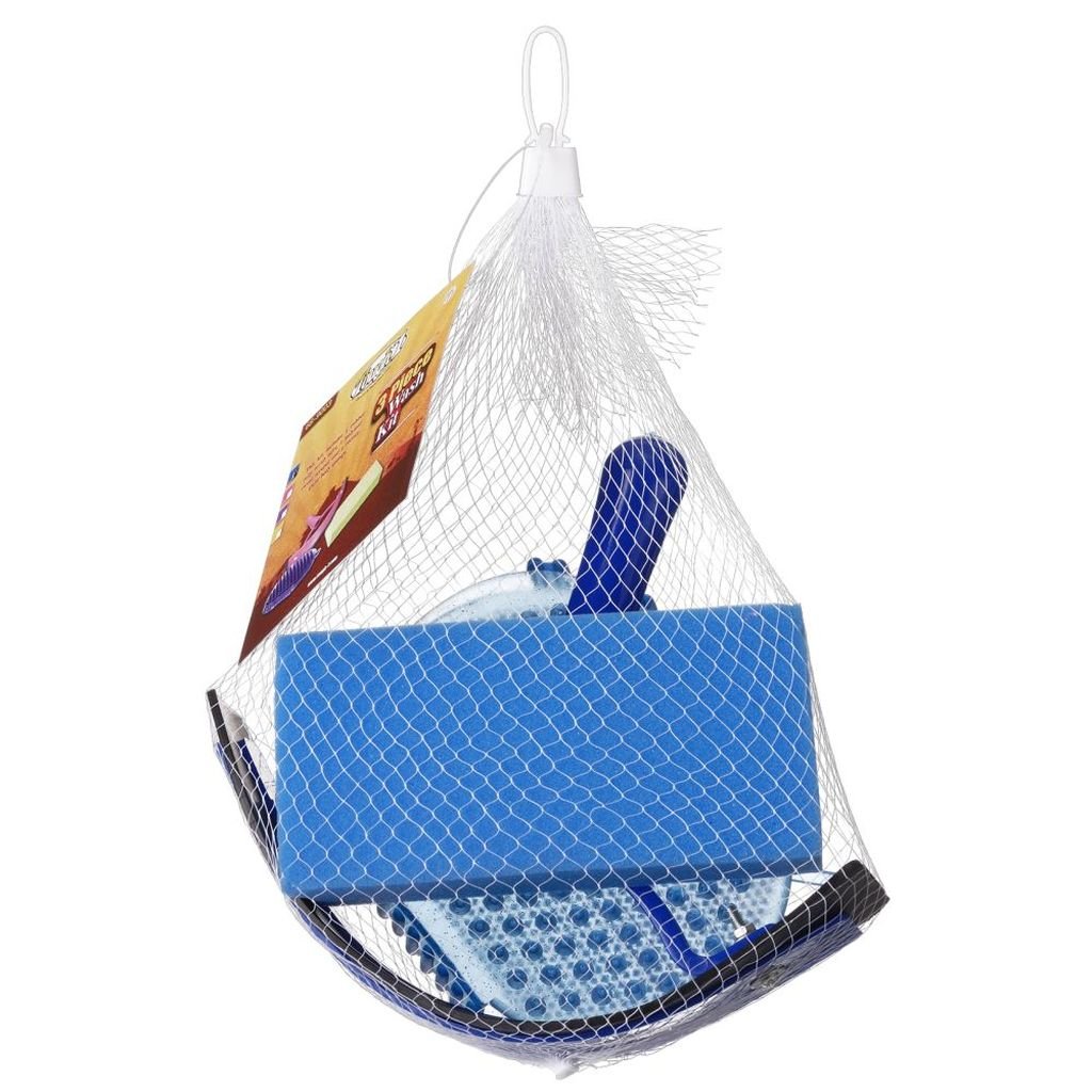 Tough 1 3 Piece Wash Kit Royal Blue