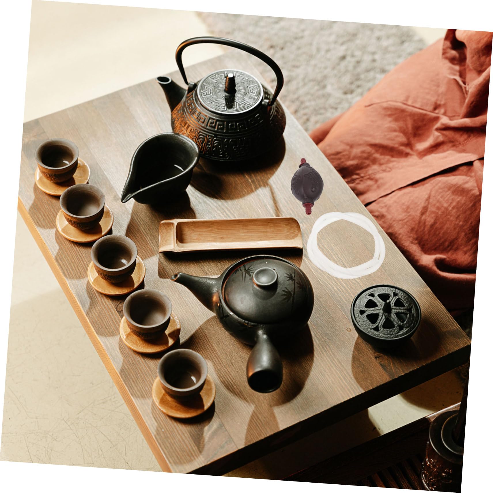 VINTORKY 1set Tea Tray Drain Hose with Absorbing Pipe Accessories for Efficient Tea Ceremony Drainage Easy to Install and Remove and Serving