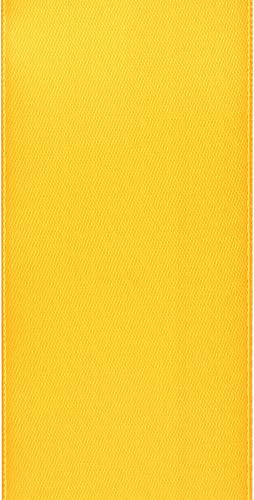 Miniatura 506 de Cinta de satén rosa polvoriento de doble cara de 1/4 pulgadas x 50 yardas, cintas de poliéster polvorientas para envolver regalos, cinta de tela